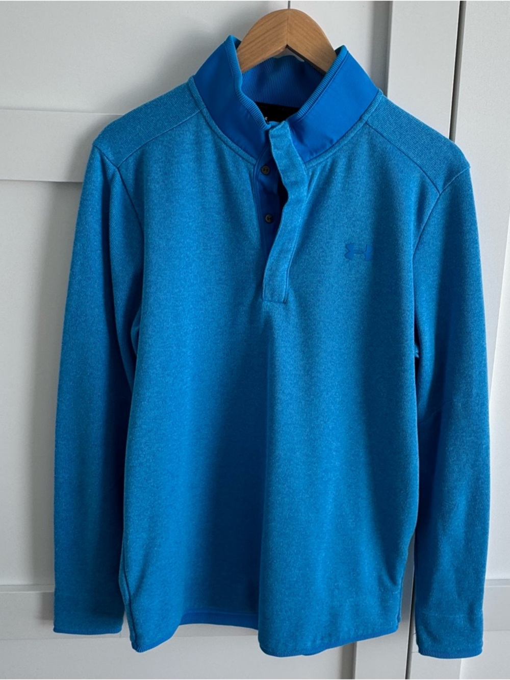 Under Armour Blue Golf Storm Long Sleeve Quarter-Snap Pullover